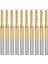 Pcb Makinesi Için 10 Adet Titanyum Kaplama Karbür, 1/8 Inç Şaft 2.2mm (Yurt Dışından) 1
