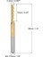 Pcb Makinesi Için 10 Adet Titanyum Kaplama Karbür, 1/8 Inç Şaft 2.2mm (Yurt Dışından) 3