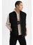 Regular Fit Dik Yaka Cepli Şişme Yelek W8305AZ23SP 3