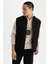 Regular Fit Dik Yaka Cepli Şişme Yelek W8305AZ23SP 5
