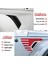 Yan Havalandırma Sticker Kapak Çıkartmaları Trim Kırmızı (Yurt Dışından) 5