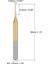 Pcb Makinesi Için 10 Adet Titanyum Kaplama Karbür, 1/8 Inç Şaft 0.8mm (Yurt Dışından) 3
