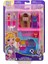 HNB03 Polly Pocket Pollyville Şeker Dükkanı Oyun Seti 1