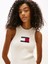 Tjw Flag Sweater Mını Dress Ext Kadın Beyaz Elbise DW0DW20877YBL 4