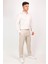 Erkek Regular Fit Normal Kesim Chino Jogger Lastikli Düz Paça Pantolon 1
