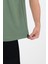 Oversize Bisiklet Yaka Kısa Kollu Erkek T-Shirt Salaş Rahat Kalıp, Yazlık Erkek Basic Tişört 7840 4