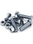 Netpen Galvanizli M12X40 mm Cıvata, M12 Çelik Somun 30'ar Adet 1
