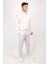 Erkek Regular Fit Normal Kesim Chino Jogger Lastikli Düz Paça Pantolon 1