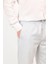 Erkek Regular Fit Normal Kesim Chino Jogger Lastikli Düz Paça Pantolon 3