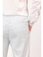 Erkek Regular Fit Normal Kesim Chino Jogger Lastikli Düz Paça Pantolon 4
