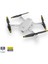 CX017 Wifi Çift Kameralı Katlanabilir 1080P Drone + 2 Bataryalı Set 2