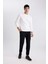 Jogger Eşofman Altı Slim Fit Dar Kesim Beli Bağcıklı Lastikli Paça Cepli B4545AX24SP 2