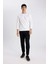 Jogger Eşofman Altı Slim Fit Dar Kesim Beli Bağcıklı Lastikli Paça Cepli B4545AX24SP 3