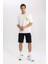 Fit NBA Los Angeles Lakers Oversize Geniş Kalıp Bisiklet Yaka Kısa Kollu Tişört B3894AX24SP 2