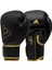 ADIH80 (HYBRID80) Boks Eldiveni ve Dragondo Boks Bandajı 2'li Set Siyah Altın, Gifttoom 2