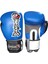 Dragon Ifma Onaylı Orjinal Deri Muay Thai ve Kick Boks Eldiveni Mavi 2