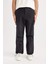 Yazlık Pantolon Relax Fit Rahat Kesim Kargo Cepli Beli Paçası Lastikli B4519AX24SP 1