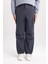 Pantolon Relax Fit Kargo Cepli Beli Paçası Lastikli B4519AX24SP 1
