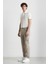 Yazlık Chino Kanvas Pantolon Slim Fit Dar Kesim Cepli Dar Paça T1055AZ24SP 3