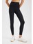 Fit Siyah Yüksek Bel İçi Yumuşak Tüylü Beli Saran Basic Sporcu Tayt W8206AZ24SP 1
