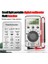 Dijital Multimetre Otomatik Aralıklı Voltmetre Test Cihazı Voltaj Ölçer (Yurt Dışından) 5