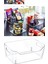 Clear 7 Litre Dolap Içi Düzenleyici Sepet, Saklama Kutusu, Banyo ve Mutfak Organizer (300X210X120MM) 1