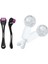 Titanyum Uçlu 540 Iğneli Derma Roller 0.5 mm ve Ice Globes Soğuk Masaj Topu 2 Adet 1