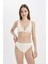 Regular Fit Ribana Basic Düz Bikini Üstü T5224AZ24SM 2