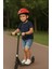 Bisiklet Paten Scooter Kullanımız Için Kırmızı Kask 4