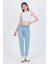 Buzkar Yüksek Bel Mom Fit Jean Pantolon 1050 2