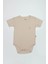 Organik Natural Basic Style Yarım Kol Body BS17103 Bej 1