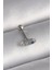 Bfs 316L Çelik Gümüş Renk Mavi Zirkon Taşlı Tragus Piercing 1