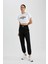 DeFactoFit Sporcu Jogger Eşofman Altı Standart Fit Basic Düz 3