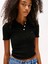 Tjw Poıntelle Polo Kadın Siyah Kazak DW0DW20965BDS 4