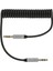 Griffin Spiral Araç Ses Aktarım Kablosu Aux Kablo 2/3MM-(5775) - NTR9616-1544 4
