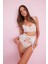 Bridal Beyaz Dantelli Jartiyer-Fall in Love B8717AX24SM 3
