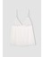 Bridal Dantel Beyaz Askılı Pijama Üstü-Fall in Love B0208AX24SP 4