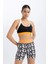 Fit Bisiklet Yaka Sporcu Ağır Kumaş Bra B9411AX24SM 5