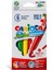 Bfs Carioca Jumbo Süper Yıkanabilir Keçeli Boya Kalemi 6'lı 1