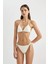 Regular Fit Nakışlı Bikini Altı-Fall in Love B6895AX24SM 2