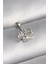 Bfs 316L Çelik Gümüş Renk Zirkon Taş Detay Kurdele Model Tragus Piercing 1