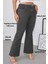Cedy Denım - Kadın Siyah Büyük Beden Ispanyol Paça Yüksek Bel Skinny Fit Likralı Pantolon C628 3