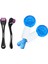 540 Iğneli Derma Roller 0.5 mm ve Buz Masaj Topu 2'li Set Mavi 1