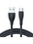 Joyroom S-UC027A11 3A USB A-Type C 1.2m-Black 1