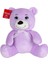 Bfs 1022L göbekli Peluş Ayı 28 cm Lila -Selay Oyuncak 2