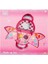 Bfs 4278 Pretty Pinky 3 Katlı Pembe Çantalı Makyaj Seti -Sunman 4
