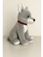 Pollytoys Peluş Tasmalı Kurt Köpek - 60 cm 2