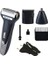 Üç Başlıklı Tıraş Makinesi Erkek Saç Sakal Bakım Seti (5047) 3