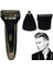 Üç Başlıklı Tıraş Makinesi Erkek Saç Sakal Bakım Seti (5047) 4