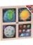Bfs Nessiworld ONY-343/344/345/346 Ahşap Eğitici 4'lü Puzzle -Onyıl 3